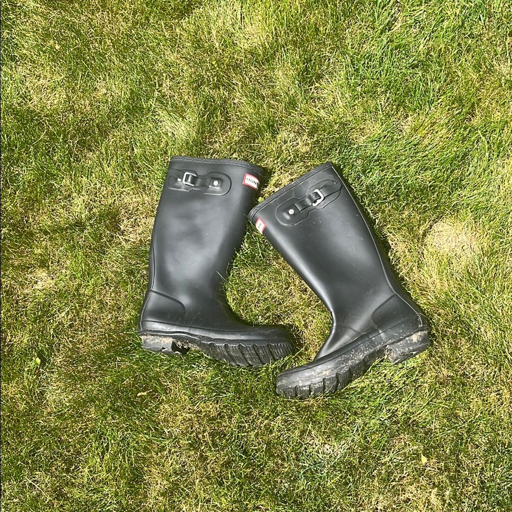 Hunter Black Rain & Snow Boots